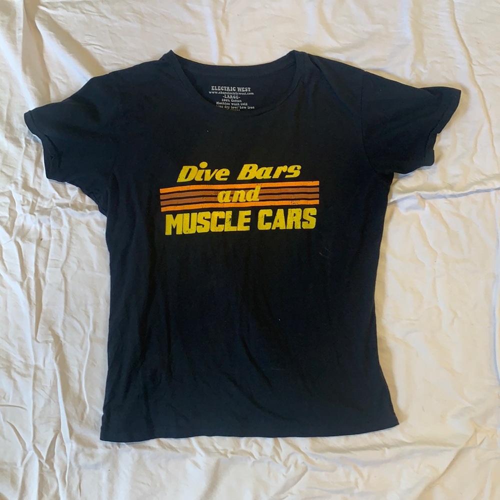 Modcloth Dive Bars and Muscle Cars Tee